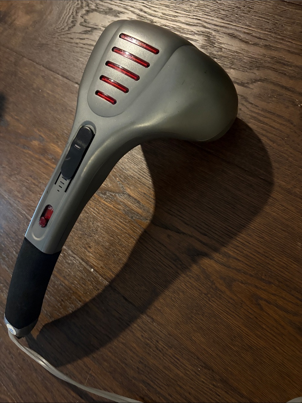 Homedics Dual Head Handheld heated back massager
